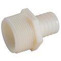 Gizmo 53701-1008 0.62 x 0.5 in. Male Pipe Thread Nylon Hose Barb, 5PK GI580691